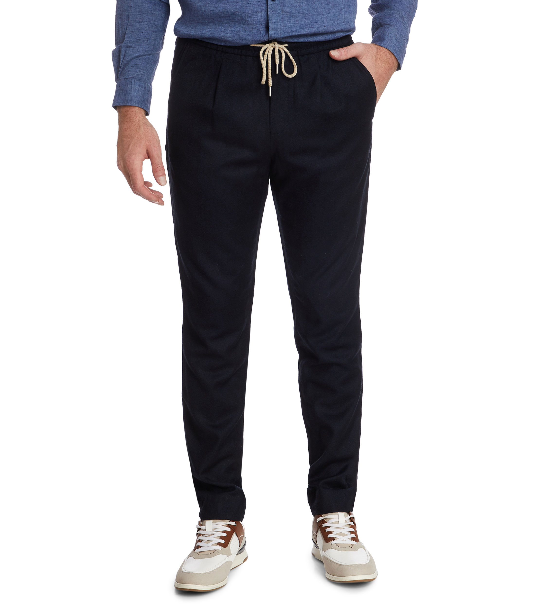 Pantalones Timezone Roger Para Hombre - Corte Regular, Piernas Estrechas, 5 Bolsillos Con Bolsillos Cargo Y Cierre De Velcro